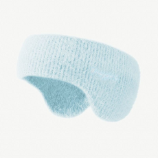 秋冬季保暖頭帶女仿水貂絨護耳罩戶外騎行運動髮帶男女高彈力髮帶, 冰川藍色,仿水貂絨【多功能保暖護耳髮帶】, 1個