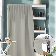 스피드랙 가림 커튼, 정면커튼세트 W1200 x H1950