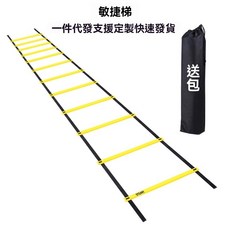 特價秒殺 敏捷梯 跳格梯 足球訓練器材 速度訓練 繩梯6米12格 運動用品 體能訓練 健身器材 兒童訓練 戶外運動 敏捷, 1個, 2米4片（無包）