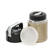 쿠킹메이드 간편조리 보온죽통(800ml) (골드)