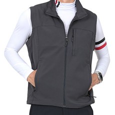 제로골프 WIND FACE 윈드페이스 남성용 베이직 지퍼포켓 조끼 Model No_YB2236