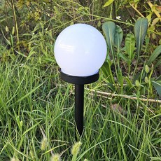 태양광 구슬 정원등, 화이트