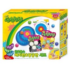 크레욜라 글로블스 캐치판&양궁판 세트(일반 6입 형광 3입 세트), 1개