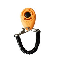 響片 寵物訓練器 - 狗狗訓練響片 訓狗器, 1個, 寵物訓練響片【橙色】