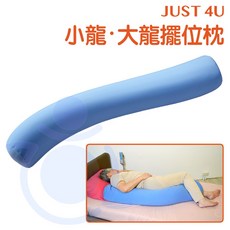 強生 小龍擺位枕 一條龍擺位枕 TV-302 TV-301 擺位診 靠枕 抱枕 藍色 JUST 4U 和樂輔具, 一條龍擺位枕 長225cm