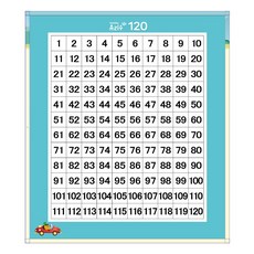 요리수 수배열판 수백판 수세기 교구, 단품, 1개