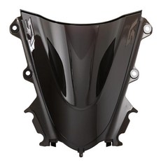 오토바이 스포츠 앞 유리 윈드 스크린 디플렉터 바이저, 1개, 1. 검정색