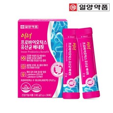 일양약품 이너 프로바이오틱스 유산균 베네핏, 60g, 1개