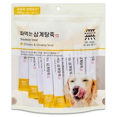 바우와우 무마진 짜먹는 보양간식 스틱 삼계죽 35P, 치킨, 490g, 1개