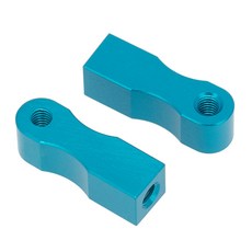 2PCS 금속 서보 마운트 고정 브래킷 TAMIYA TT01 TT-01 1/10 RC 자동차 업그레이드 부품, 1개