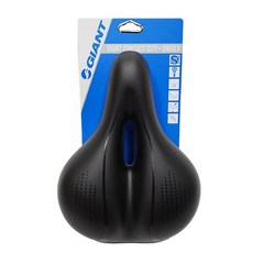 GIANT CONTACT CITY UNISEX 簍空設計D2減壓 坐墊 座墊 UBIKE 通晴車 自行車, 黑色, 1個