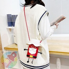 DPK DIY 손바느질 가죽가방 키트 산타미니백 핸드메이드가죽가방만들기 가죽공예재료