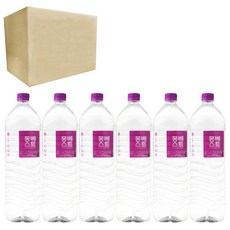 몽베스트 생수, 2L, 6개