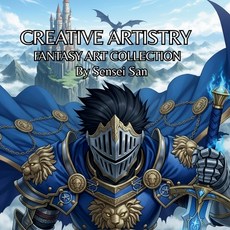 (英文圖書)Creative Artistry: Fantasy Art Collection 8.5 x 8.5 inches Full art images on... 平裝版, Independently Published, 英文