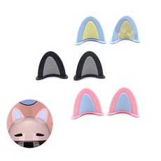 콩들 고양이귀 헬멧 장식 파츠, 핑크