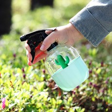 HARUNE 다용도 선인장 분무기 안개분사 스프레이 물뿌리개, 그린 × 1개, 1개, 그린