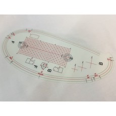 袖臂熨燙尺35cmx15cm，輕鬆熨燙袖子褲管，耐高溫材質，輕巧易攜帶, 1個