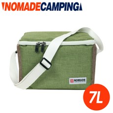 NOMADE 7L純色肩背冷袋, 綠