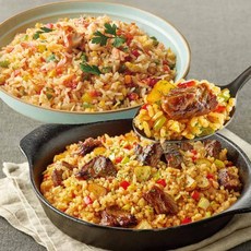 [슈퍼적립] 애슐리 갈릭 스테이크 볶음밥 4인분 + 랍스터 볶음밥 4인분 외 10종, 랍스터 볶음밥 4인분 _깍두기 베이컨 볶음밥 4인분