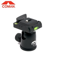 코만 COMAN CV1 DSLR 카메라 삼각대 볼헤드, 1개