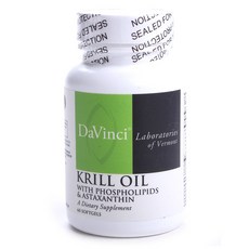 DaVinci Laboratories 磷蝦油軟膠囊, 1罐, 60顆, 1罐