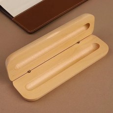 나무 펜 디스플레이 스탠드 케이스 접이식 상자 홀더 볼펜 만년필 학교 사무용품 문구, 1개, 3. Single-Maple Box
