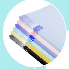 가온비 클리어화일 a4화일20매, 민트