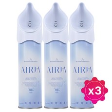 에어리아 휴대용 산소캔 816ml 3개 의약외품 산소통 가정용 산소호흡기