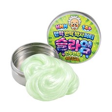 토이토 박사 퍼티 유리 슬라임 오리지널 투명 주물럭 말랑이, 2개, 62g, 연두연두 2개, 62g, 연두연두