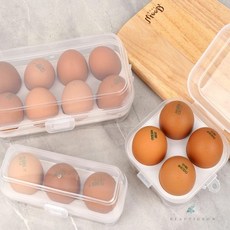 세모하나 휴대용 계란 보관 케이스 에그홀더, 3구