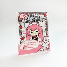 마이코레 데코 클리어 카드 디스플레이 스탠드 / 카드형 굿즈 꾸미기 전시 보관