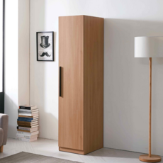 세홈 1인 옷장 회사 캐비넷 사무실 에스테틱 기숙사 원룸오피스 미용실 사업장용 미니 틈새 코너옷장, 아카시아