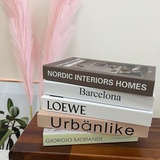 핑크마카롱 어반라이크 감성 인테리어 소품책 5개세트, 상세페이지 참조