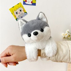 [귀여운 차량꾸미기] 자전거 킥보드 악세사리 핸들바 동물 자석인형 9종, 1개, 허스키