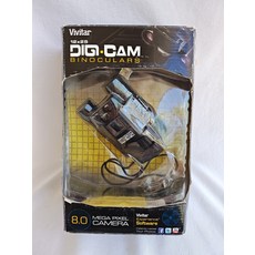 Vivitar DigiCam 8.0 메가픽셀 2-in-1 쌍안경 & 카메라 블랙 (개봉품) 12x25, Vivitar DigiCam 8.0 메가픽셀 2-in-