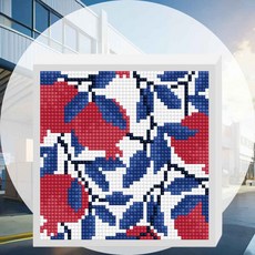 보석십자수 D04 석류 그림DIY 큐빅십자수 DIY공예 취미DIY 액자프레임 비즈자수