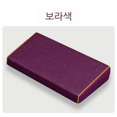 108배 명상 방석 원형 좌식 절방석 요가 좌선 쿠션 자수, 6. 자수 없음 - 미디엄 퍼플