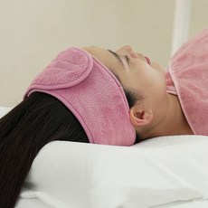 타월형 샤워헤어밴드 미용 머리띠, 그레이