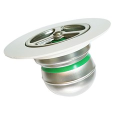 사구리빙 스텐 고급형 화장실 하수구트랩, 50파이 스텐, 1개