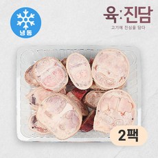 [육진담] 한우 우족 (냉동), 2개, 2kg