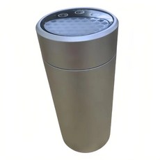 幸福家園 台灣製造 熱銷車用空氣清淨機 隨身空氣淨化器 負離子空氣清淨機 小型空氣清淨器 多場景使用 交換禮物, 銀灰色, ID-M001