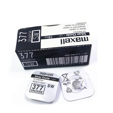 maxell 맥셀 시계 배터리 377 SR626sw 건전지 교체, 1개입, 1개