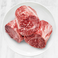 우마왕 한우 1++ 아롱사태 덩어리 수육용 장조림 국거리용, 1개, 300g, 사태 덩어리