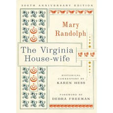 (영문도서) The Virginia House-Wife: 200th Anniversary Edition Hardcover, University of South Carolin..., English, 9781643365510