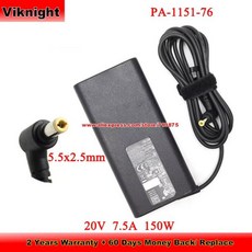 CLEVO NP50PNK GIGABYTE G5 KF LG 호환 PC 17U70Q-P.AAS7U1 HASEE MSI용 Liteon AC 어댑터 20V 7.5A 150W용, 02 UK Power Cord, 01 CHINA