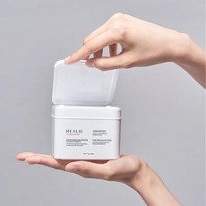 HEALIC 皙麗可 水潤亮白爽膚棉 70片 韓國原裝進口, 1個