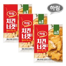 하림 치킨너겟Ⅱ, 1kg, 3개
