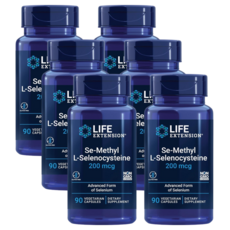 라이프익스텐션 Se-Methyl L-Selenocysteine, 90회분, 6개
