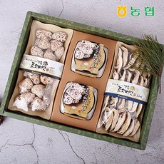 [정남진장흥농협] 표고선물세트, 4호[백화고140g슬라이스100g표고가루100gx2], 1개
