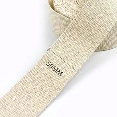 쿠쿠스토어 Meetee 나일론 웨빙 배낭 스트랩 리본 밴드 벨트 가방 의류 바인딩 테이프 DIY 액세서리 두꺼운, 01 20Meters, 01 50mm